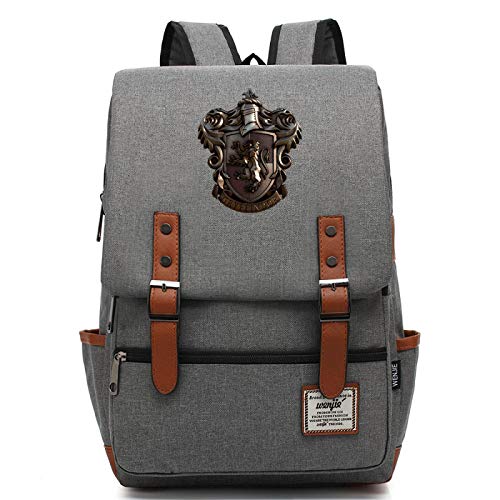 Harry Potter Tasche, große Retro Hogwarts Rucksäcke für Frauen/Teenager/Kinder, geräumiger Rucksack für Schule/Arbeit/Pendeln 43x29x13.5cm #2 von MMZ