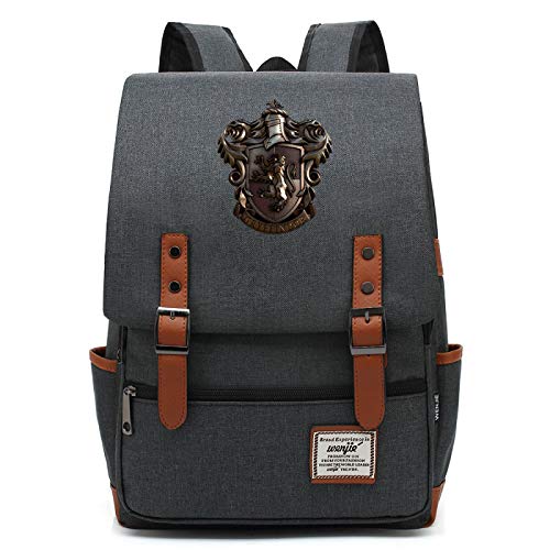 Harry Potter Tasche, große Retro Hogwarts Rucksäcke für Frauen/Teenager/Kinder, geräumiger Rucksack für Schule/Arbeit/Pendeln 43x29x13.5cm #4 von MMZ