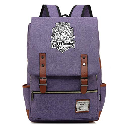 MMZ Grundschüler Duffle Bag，Rucksäcke für Jungen Mädchen mit Hogwarts Abzeichen Print，Schulbedarf Tasche 38x27x12.5cm (#2) von MMZ