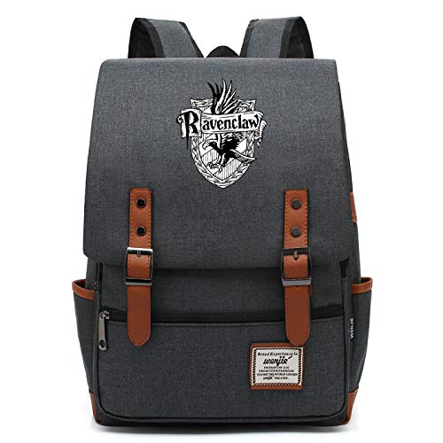 MMZ Middle School Student Duffle Bag，Rucksäcke mit Ravenclaw Abzeichen Print，Harry Potter Geschenke für Jungen und Mädchen Teenager 38x27x12.5cm (#14) von MMZ