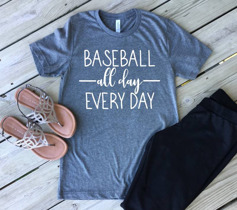 Baseball Den Ganzen Tag Jeden Shirt/Unisex Größe Baseball Den Ganzen Tag Jeden Shirt/Unisex Größe von MMZdesign