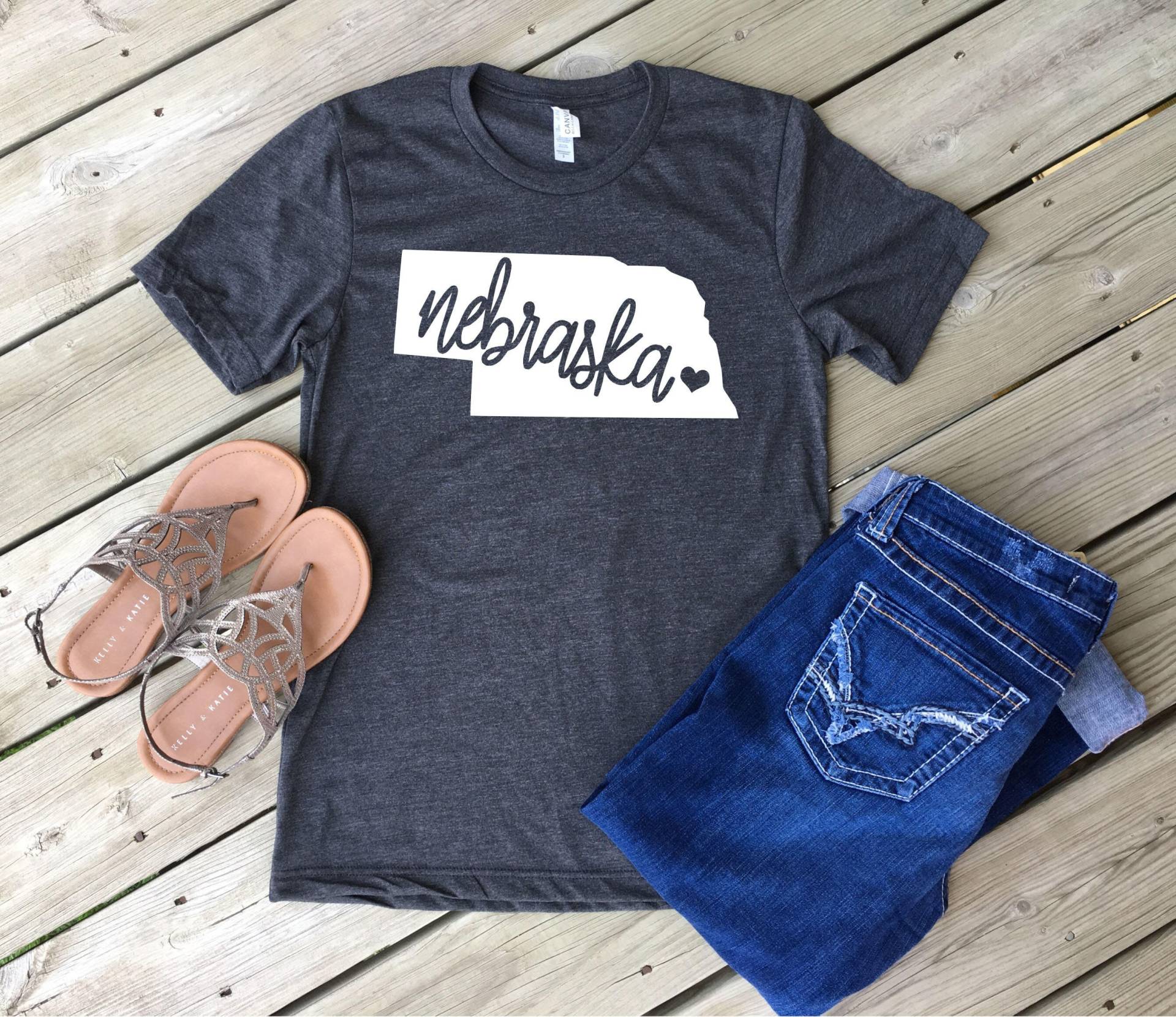 Nebraska Shirt/Custom Jeder Zustand Unisex Nebraska Shirt/Custom Jeder Zustand Unisex von MMZdesign
