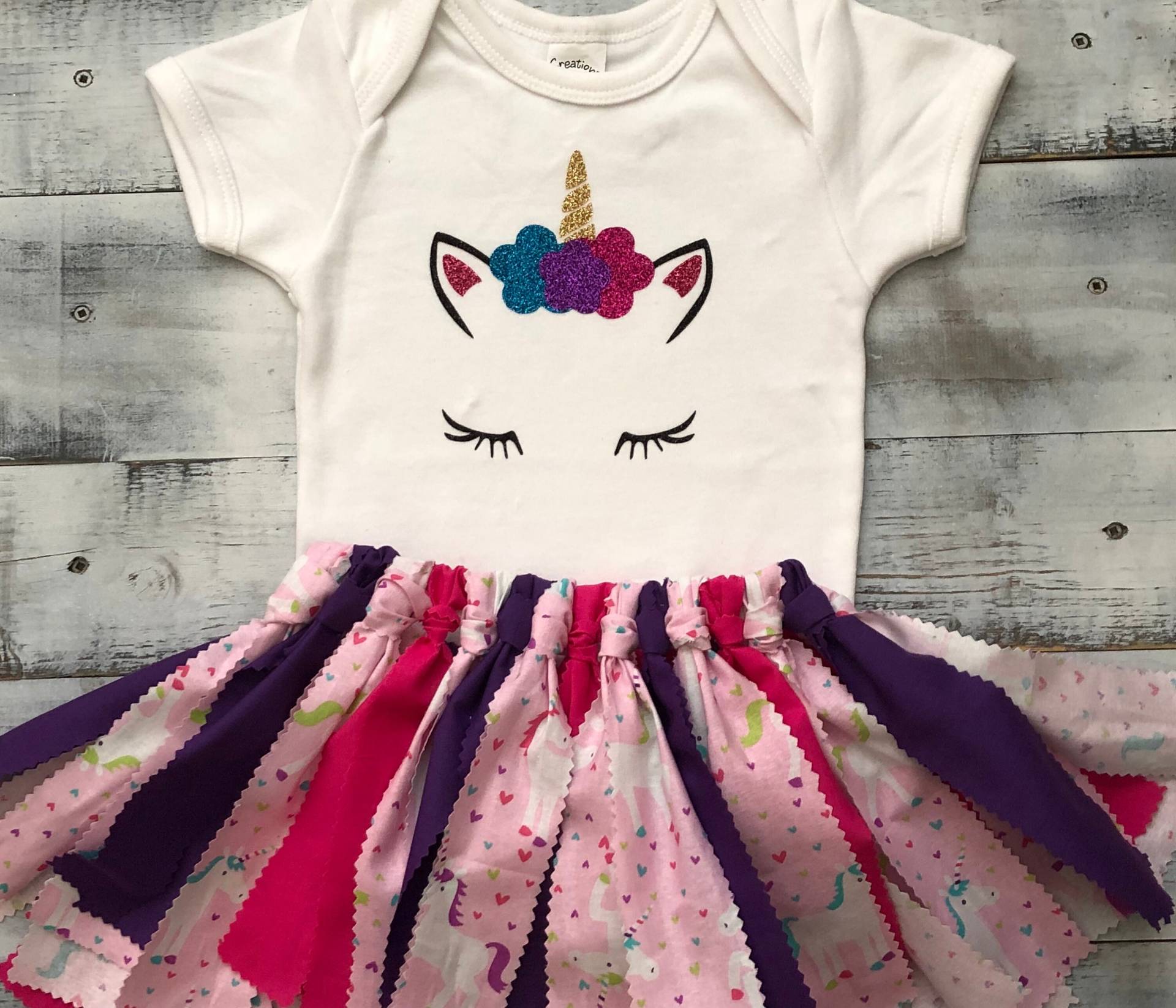 Einhorn-Tutu-Satz Einhorn-Tutu-Satz von MMtutucreations