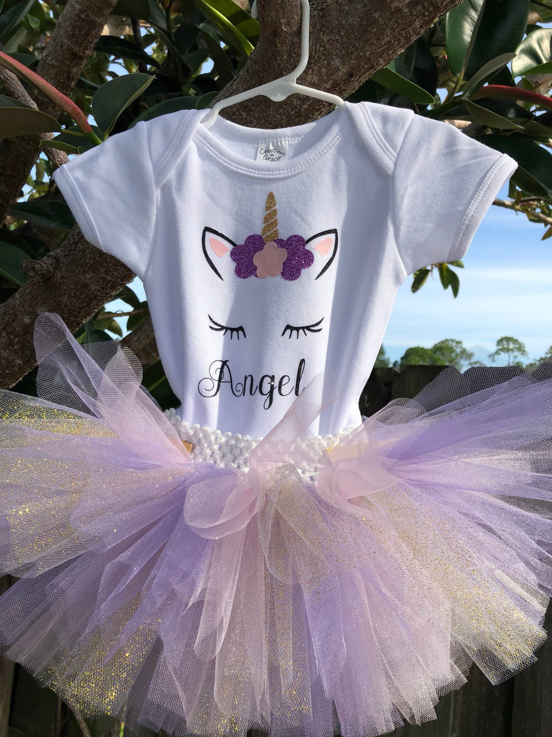 Einhorn-Tutu-Satz Einhorn-Tutu-Satz von MMtutucreations