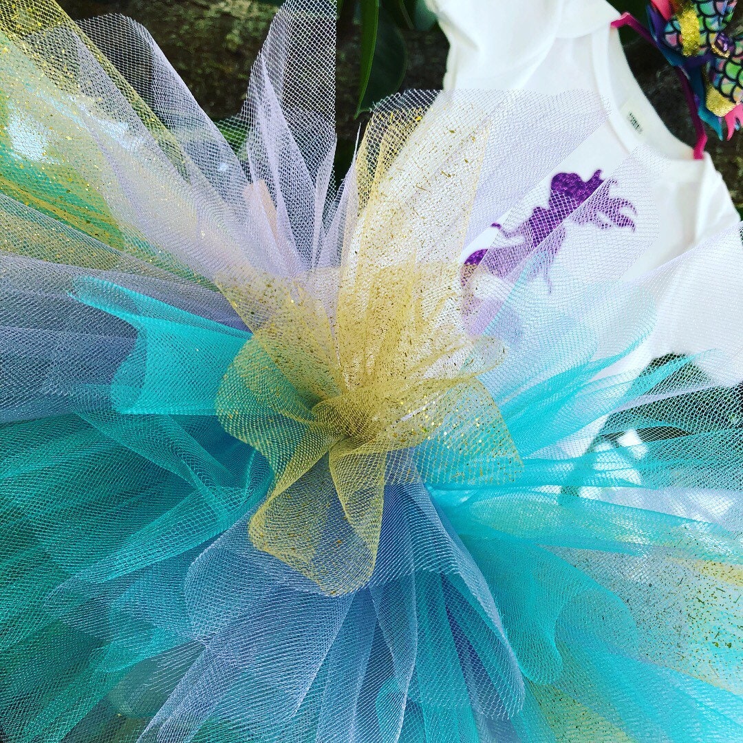 Meerjungfrau Themen Tutu Oufit Meerjungfrau Themen Tutu Oufit von MMtutucreations