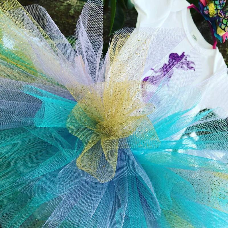 Meerjungfrau Themen Tutu Oufit von MMtutucreations