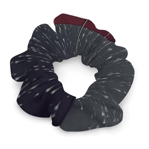 MNBVKL Haarbänder, roter Regenschirm im Regen, bedruckt, vielseitige Haarbänder, langlebige Haarbänder, universelle Haarbänder von MNBVKL