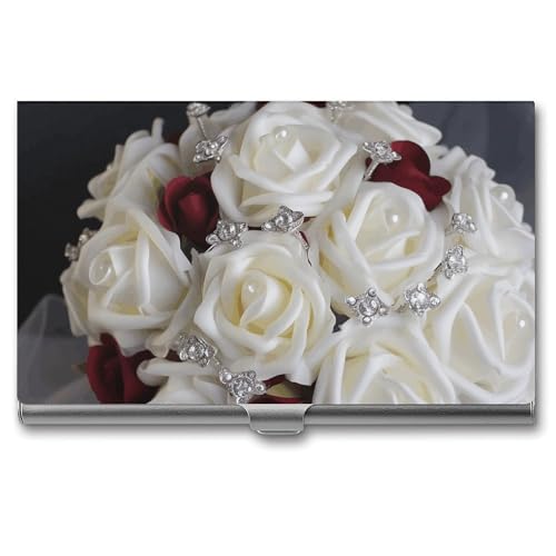 MNBVKL Visitenkarten-Box, Rosen-Hochzeit, Blumen, bedruckt, robuste Visitenkartenbox, Reise-Visitenkartenbox, Grau, Einheitsgröße, modern, grau, Einheitsgröße, Zeitgenössisch MNBVKL Visitenkarten-Box, Rosen-Hochzeit, Blumen, bedruckt, robuste Visitenkartenbox, Reise-Visitenkartenbox, Grau, Einheitsgröße, modern, grau, Einheitsgröße, Zeitgenössisch von MNBVKL