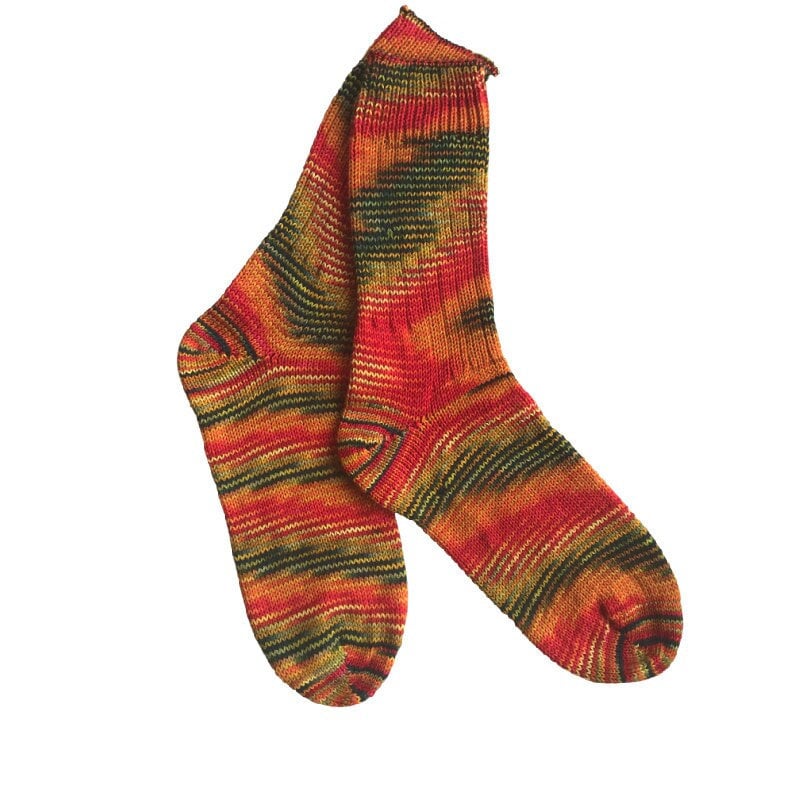 Einzigartige Handgefärbte Wollsocken, Handgestrickte Socken, Weiche Socken Für Damen, Einzigartiges Geschenk, Gemütliche Wollsocken Herren von MNCustomWoolens