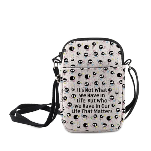 MNIGIU Kawaii Soot Umhängetasche Sprite Anime inspiriert Geschenk It's Not What We Have In Life Anime Lover Messenger Bag, It's Not What We Have in Life Anime MNIGIU Kawaii Soot Umhängetasche Sprite Anime inspiriert Geschenk It's Not What We Have In Life Anime Lover Messenger Bag, It's Not What We Have in Life Anime von MNIGIU