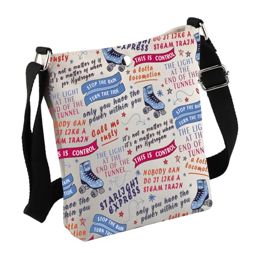MNIGIU Umhängetasche mit Musik, Musikliebhaber, Geschenk für Musiktheater, musikalisches Merch, Musikgeschenk, Call Me-r Bag von MNIGIU