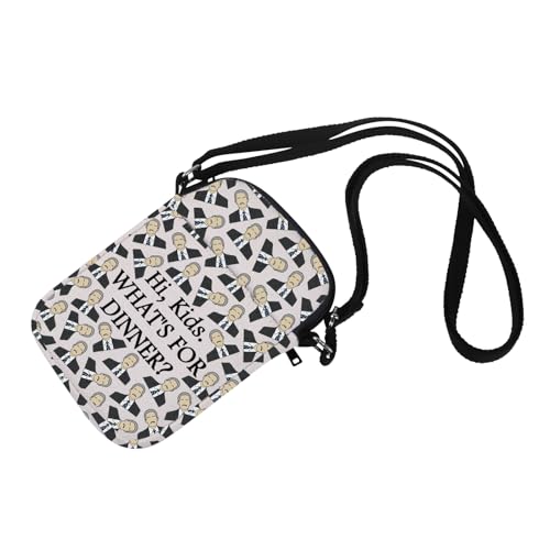 Von TV-Shows inspiriertes Geschenk, was für Abendessen ist, Crossbody-Tasche, TV-Show-Merchandise-Artikel für TV-Show-Liebhaber, Für Abendessen, all, 艺术 von MNIGIU