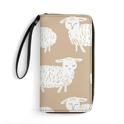 Geldbörse Doodle Style Sheep Printed Leather Wallets Card Holder With Wrist Strap Suitable for Both Men And Women Doodle Style Sheep, 19.8 x 10.4 x 2.5 cm, Modern, Doodle Style Sheep, 7.8 x 4.1 x 1 Geldbörse Doodle Style Sheep Printed Leather Wallets Card Holder With Wrist Strap Suitable for Both Men And Women Doodle Style Sheep, 19.8 x 10.4 x 2.5 cm, Modern, Doodle Style Sheep, 7.8 x 4.1 x 1 von MNKTC