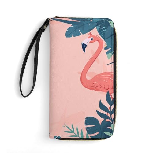 Geldbörse Flamingos und Pflanzen Bedruckte Ledergeldbörsen Kartenhalter mit Handschlaufe, geeignet für Männer und Frauen, Flamingos und Pflanzen, 19,8 x 10,4 x 2,5 cm, modern, Flamingos und Pflanzen, Geldbörse Flamingos und Pflanzen Bedruckte Ledergeldbörsen Kartenhalter mit Handschlaufe, geeignet für Männer und Frauen, Flamingos und Pflanzen, 19,8 x 10,4 x 2,5 cm, modern, Flamingos und Pflanzen, von MNKTC