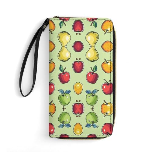 Geldbörse Hellgrün Obst Bedruckt Leder Geldbörsen Kartenhalter mit Handschlaufe Geeignet für Männer und Frauen Hellgrün Obst 19,8 x 10,4 x 2,5 cm Modern, Hellgrüne Früchte, 7.8 x 4.1 x 1 inches, Geldbörse Hellgrün Obst Bedruckt Leder Geldbörsen Kartenhalter mit Handschlaufe Geeignet für Männer und Frauen Hellgrün Obst 19,8 x 10,4 x 2,5 cm Modern, Hellgrüne Früchte, 7.8 x 4.1 x 1 inches, von MNKTC