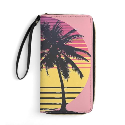 Geldbörse Vintage Sunset Stripes Printed Leather Wallets Card Holder With Wrist Strap Suitable for Both Men And Women, Vintage Sunset Stripes, 19.8 x 10.4 x 2.5 cm, Modern, Vintage Sunset Stripes, 7.8 Geldbörse Vintage Sunset Stripes Printed Leather Wallets Card Holder With Wrist Strap Suitable for Both Men And Women, Vintage Sunset Stripes, 19.8 x 10.4 x 2.5 cm, Modern, Vintage Sunset Stripes, 7.8 von MNKTC