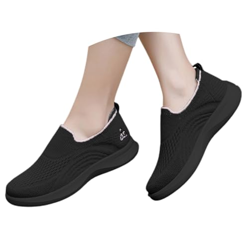 MNRIUOCII Sneaker Damen Slip on Sommerschuhe Leicht OrthopäDische Schuhe Bequeme Turnshcuhe Schlupfschuhe Walkingschuhe Breite Fuß Outdoor Sportschuhe Laufschuhe Freizeitschuhe von MNRIUOCII