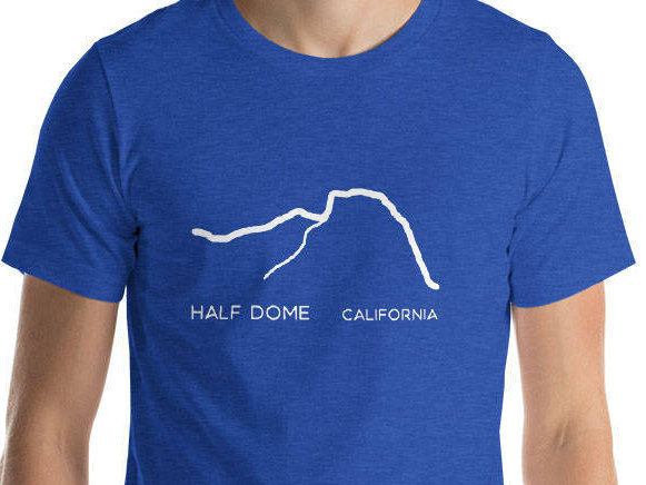 Half Dome, Yosemite - Gebirge-Männer Und Frauen-T-Shirt, Kalifornien Half Dome, Yosemite - Gebirge-Männer Und Frauen-T-Shirt, Kalifornien von MNTNWILD