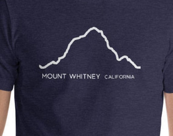 Mount Whitney - Gebirge-Männer Und Frauen-T-Shirt, Kalifornien von MNTNWILD