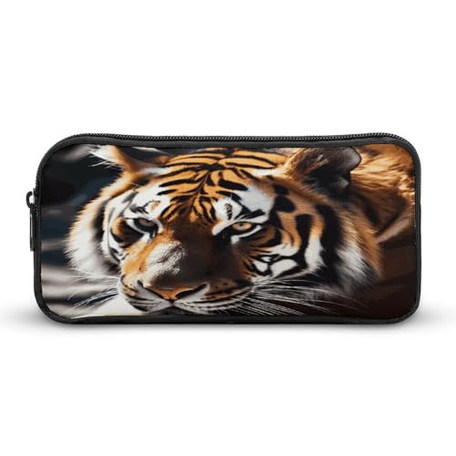 MNVTSKOP Federmäppchen mit Wildtier-Tigermotiv, großes Fassungsvermögen, Federmäppchen, Büro-Federmäppchen für Männer und Frauen, Schreibtisch-Organizer MNVTSKOP Federmäppchen mit Wildtier-Tigermotiv, großes Fassungsvermögen, Federmäppchen, Büro-Federmäppchen für Männer und Frauen, Schreibtisch-Organizer von MNVTSKOP