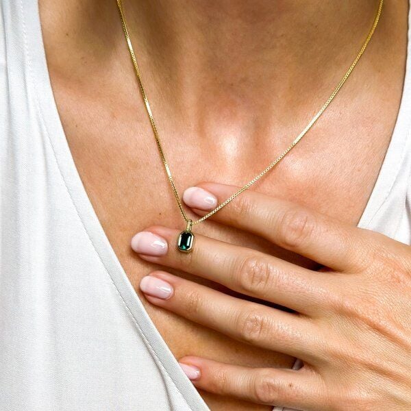 MOANINA Kette Esmeraldia • 8k Echtgold von MOANINA