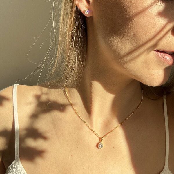 MOANINA Kette Milano - 925 Silber/18k Gold Vermeil - 3 Längen von MOANINA