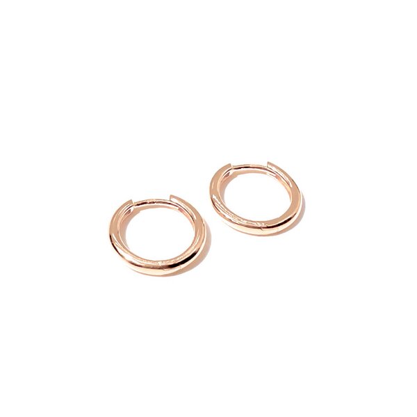 MOANINA Ohrringe Hoops Isabella - 925 Silber/18k Gold Vermeil von MOANINA