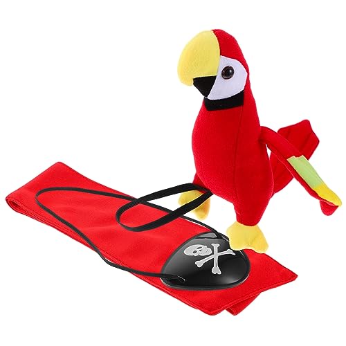 MOBUTOFU 1 Satz Piraten Kostüm Zubehör Set Teiliges Cosplay Set mit Bandana Augenklappe und für Halloween Kindergeburtstage und Piratenpartys von MOBUTOFU