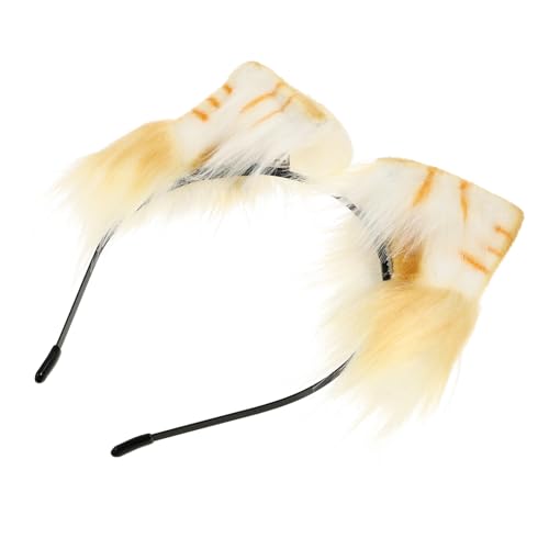 MOBUTOFU Schickes Haar-Accessoire: 1 Stück Katzenohr-Haarband für Halloween-Partys und Cosplay aus Kunstfell. MOBUTOFU Schickes Haar-Accessoire: 1 Stück Katzenohr-Haarband für Halloween-Partys und Cosplay aus Kunstfell. von MOBUTOFU