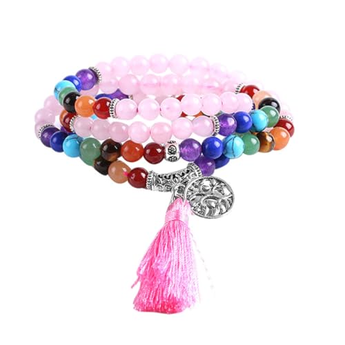MOBUTOFU 108 Stück 6 Mm Natürliche Charms Armband Perlen Für Frauen Multi Handgelenk Kette Handwerkskunst E659 MOBUTOFU 108 Stück 6 Mm Natürliche Charms Armband Perlen Für Frauen Multi Handgelenk Kette Handwerkskunst E659 von MOBUTOFU