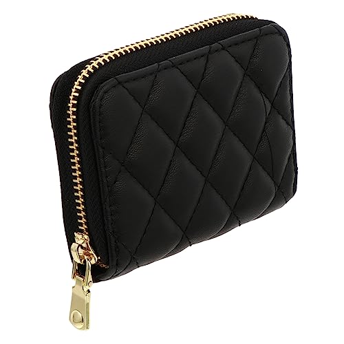 MOBUTOFU 1stück Multifunktionales Kartenetui Aus Pu-Leder Große Kapazität Reißverschluss Modische Geldbörse Für Damen Für Karten Und Kleingeld Vielseitig Einsetzbar Für Alltag Und von MOBUTOFU