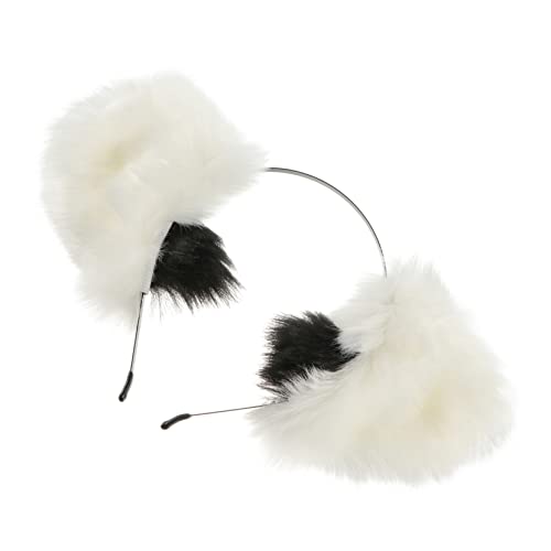 MOBUTOFU Plüsch Katzenohren Haarreif Lustiges Cosplay Headdress Für Partys Festivals Und Makeup Niedliches Accessoire Für Damen von MOBUTOFU