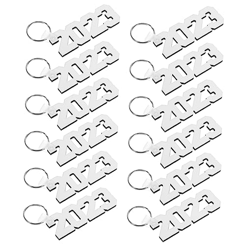 MOBUTOFU 12stücke MDF Sublimation Schlüsselanhänger Leichte Bruchsichere Individuell Gestaltbare Schlüsselketten Für Bastelprojekte Souvenirs Und Dekoration von MOBUTOFU