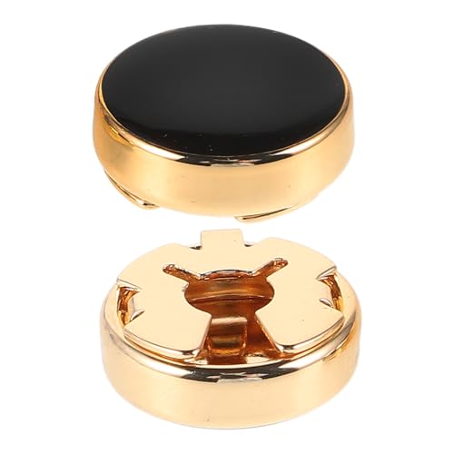 MOBUTOFU Manschettenknöpfe für Herren Damen Knopfabdeckungen Kupfer Formelle Hemdzubehör für Hochzeit Geburtstag Weihnachten von MOBUTOFU