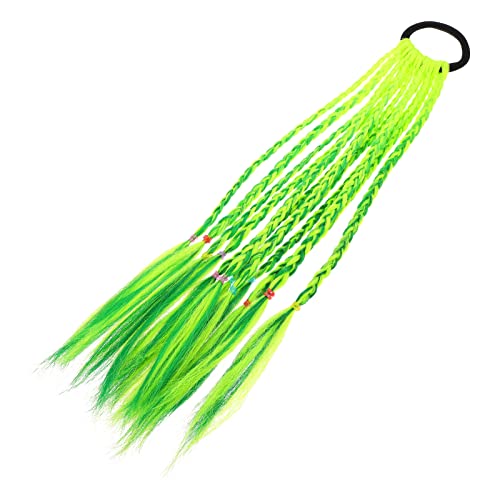 MOBUTOFU 1Stück Kinder Perücke Zöpfe Kopfschmuck Gefälschte Braid Perücke Kinder Haar Zubehör Sicheres Material für Auftritte und Tanz von MOBUTOFU