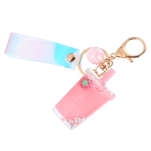 MOBUTOFU Einzigartiger Obst-schlüsselanhänger Treibsand- Acryl Tasche Ornament Schlüssel Für Handy Autoschlüssel Zufällig von MOBUTOFU