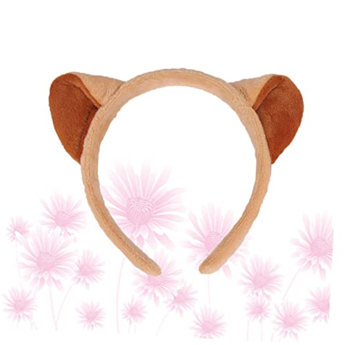 MOBUTOFU 1Stk entzückendes Haarband kopfhoerer katzenohren cat ears katzenphren Haarreifen Brown von MOBUTOFU