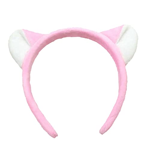 MOBUTOFU Modischer Haarreifen Mit Künstlichen Katzenohren Kopfschmuck Für Frauen Kopfbedeckung Haarband Für Party Cosplay von MOBUTOFU