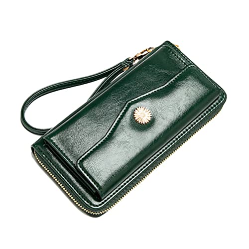MOBUTOFU 1stück Damen Geldbörse Im Langen Format Große Kapazität Elegantes Handtäschchen Aus Leder Mit Münzfach Für Täglichen Gebrauch von MOBUTOFU