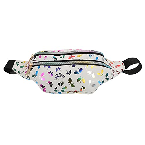 MOBUTOFU 1stück Damen Umhängetasche Modische Gürteltasche Für Freizeit Und Reisen Leichte Und Praktische Brusttasche Mit Reißverschluss Vielseitig Tragbar Hüfte Brust Für Alltag von MOBUTOFU