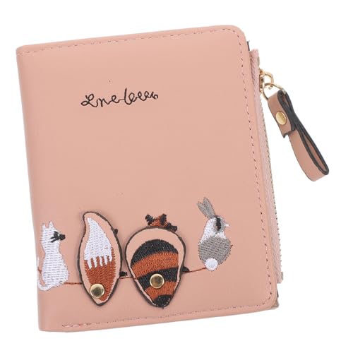 MOBUTOFU 1stück Tragbares Damen Portemonnaie Faltbares Stilvolles Münzfach Großes Fassungsvermögen Mit Vielseitigen Fächern Für Karten Und Bargeld Für Alltag Und Reisen von MOBUTOFU