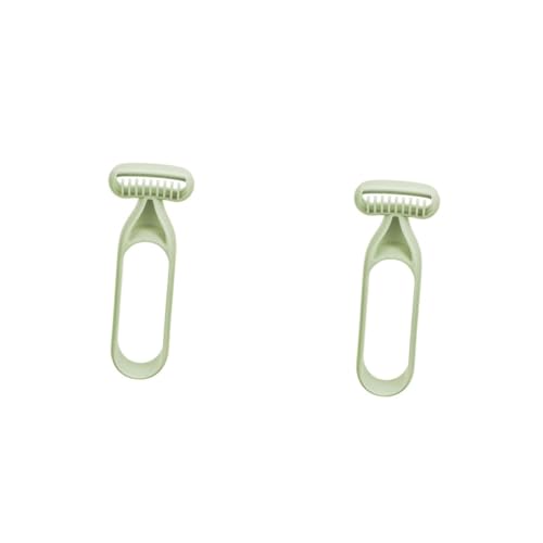 MOBUTOFU 2 Stück Körperhaarrasierer für Damen Handrasierer für Achselhaare Manuelle Haarentfernung Tragbares Haarentfernungstool Matcha Grün Sanfte Exfoliation für Körperpflege MOBUTOFU 2 Stück Körperhaarrasierer für Damen Handrasierer für Achselhaare Manuelle Haarentfernung Tragbares Haarentfernungstool Matcha Grün Sanfte Exfoliation für Körperpflege von MOBUTOFU
