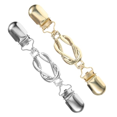 MOBUTOFU Strickjacken-clip-set 2-teilig Stilvolle Kleidungsdekorationen Zum Verkleiden Und Dekorieren von MOBUTOFU