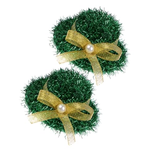 MOBUTOFU 2stücke Grüne Haarklammern Für Frauen Festliche Haaraccessoires Für Patrick's Day Bequeme Und Atmungsaktive Haarklammern Für Festival Für Feierlichkeiten Und Partys von MOBUTOFU