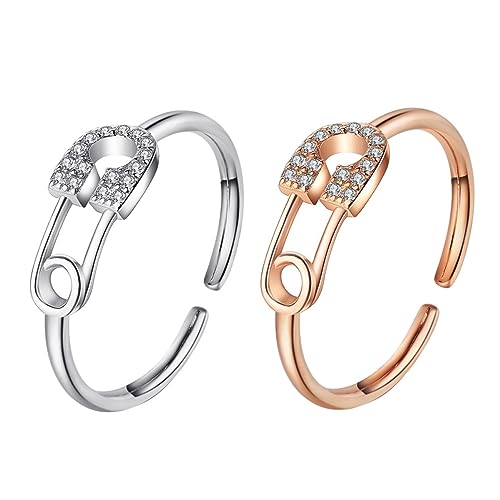 MOBUTOFU Schmuck Für Frauen Knöchel Dekoration Verstellbare Öffnung Finger Modisch Und Elegant von MOBUTOFU
