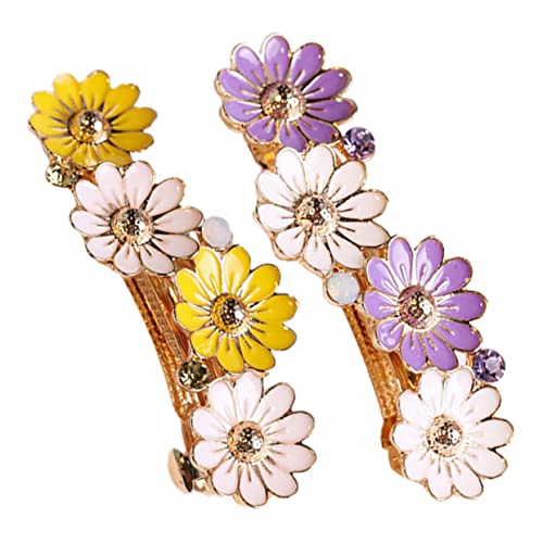 MOBUTOFU Blumen-haarspangen Für Frauen Frühlings-haarspangen Haarspangen Haarschmuck Frauen-clip Zum Geburtstag von MOBUTOFU