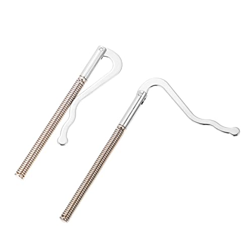 MOBUTOFU 2stücke Scheckhalter Aus Metall Federklammern Geld Clips Für Frühling Überprüfen Halter Kreditkartenhalter Geldbörsen-kreditkartenhalter Geldklammern Federklammern von MOBUTOFU