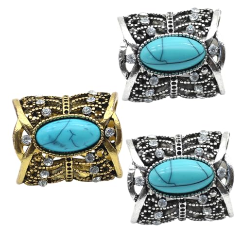 MOBUTOFU 3stücke Schalring Mit Ringschnalle Schalclip Für Damen Kleiderringwickel Aus Hochwertigem Material Passend Für Schals Und Strickjacken Für Hochzeiten Tanzpartys Und Alltag von MOBUTOFU