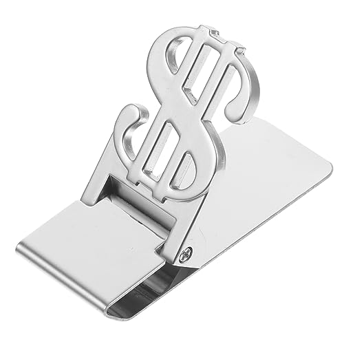 MOBUTOFU 3stücke Geldscheinklammer Mit -Symbol Tragbare Geldaufbewahrung Für Bargeld Kreditkarten Und Quittungen Slim Design Für Und von MOBUTOFU