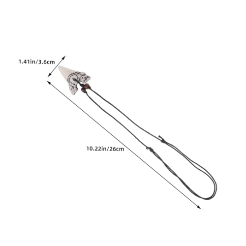 MOBUTOFU 4 Stück Teiliges Haifischzahn Halskette Surfer Schmuck für Jungen und Mädchen Unisex Beach Necklace Stylische Schmuckstücke für Altersgruppen Vielseitig Tragbar von MOBUTOFU